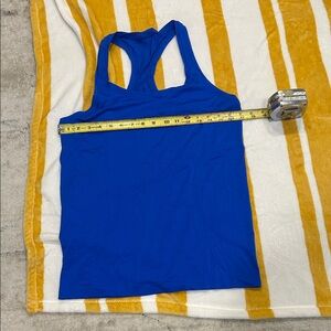 Lululemon Athletica Vibrant Blue Tank Top